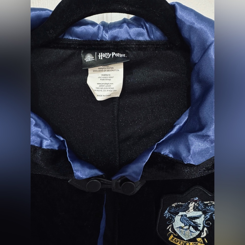 Adult M Ravenclaw Robe Costume NEW - Picture 5 of 6